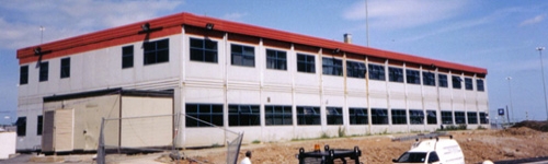 Refurbished modular site accommodation