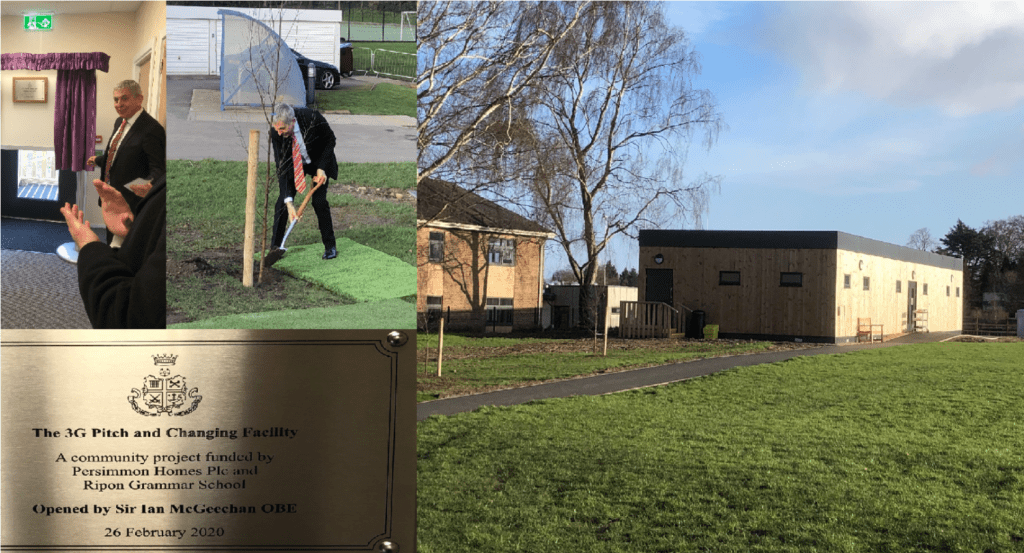 modular changing room