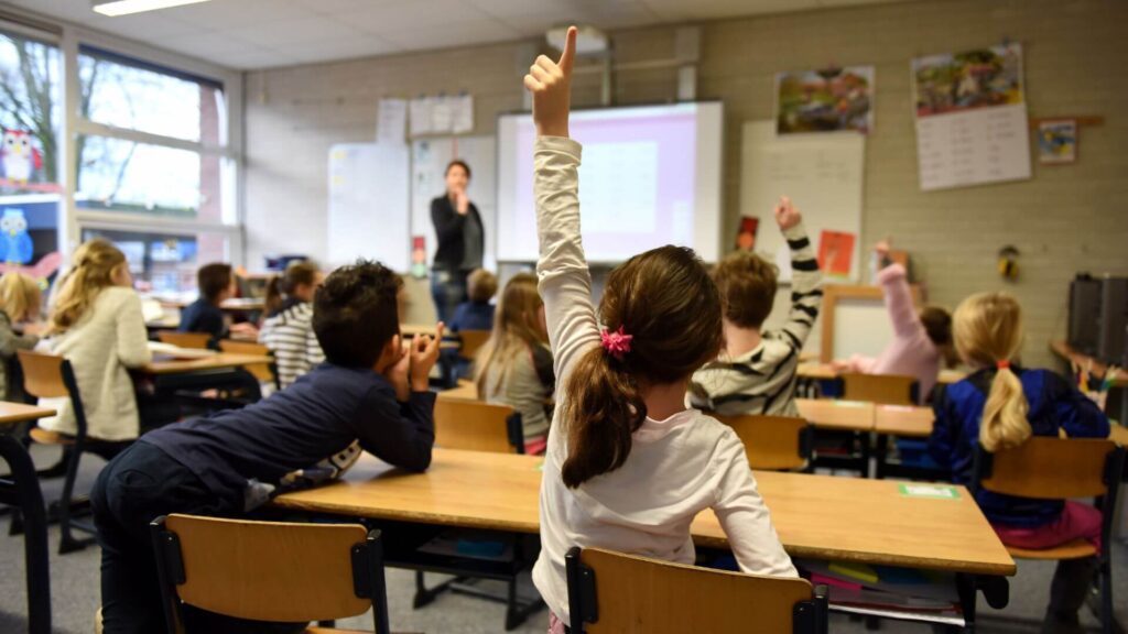 modular classroom children